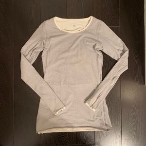Lululemon Reversible Long Sleeve Top